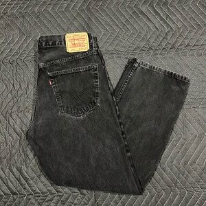 Y2K Levi's 505 Regular Fit Men's Jeans | 34 X 29 | Black | Excellent | Mfg 2009